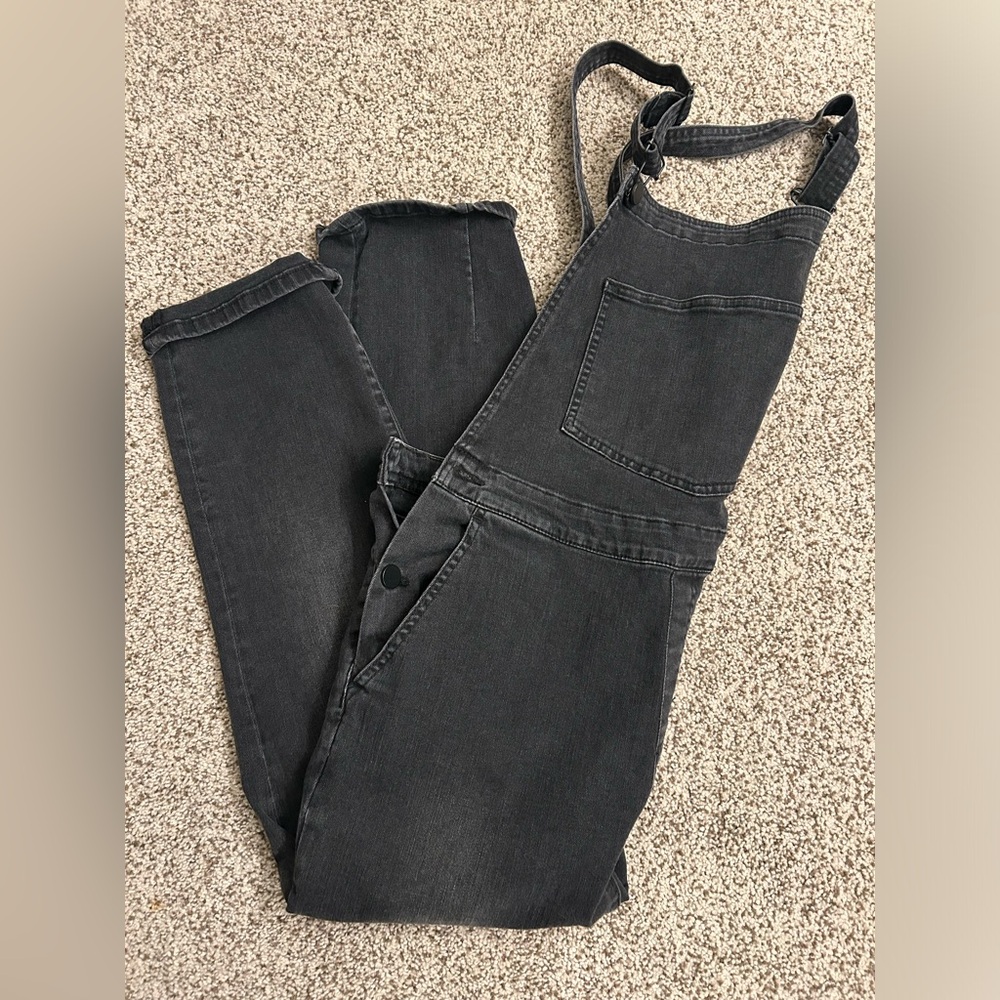 BDG Black Overalls - Picture 2 of 5